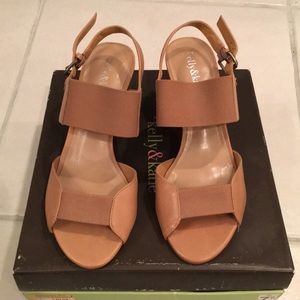 Tan leather kellie & Katie sandals